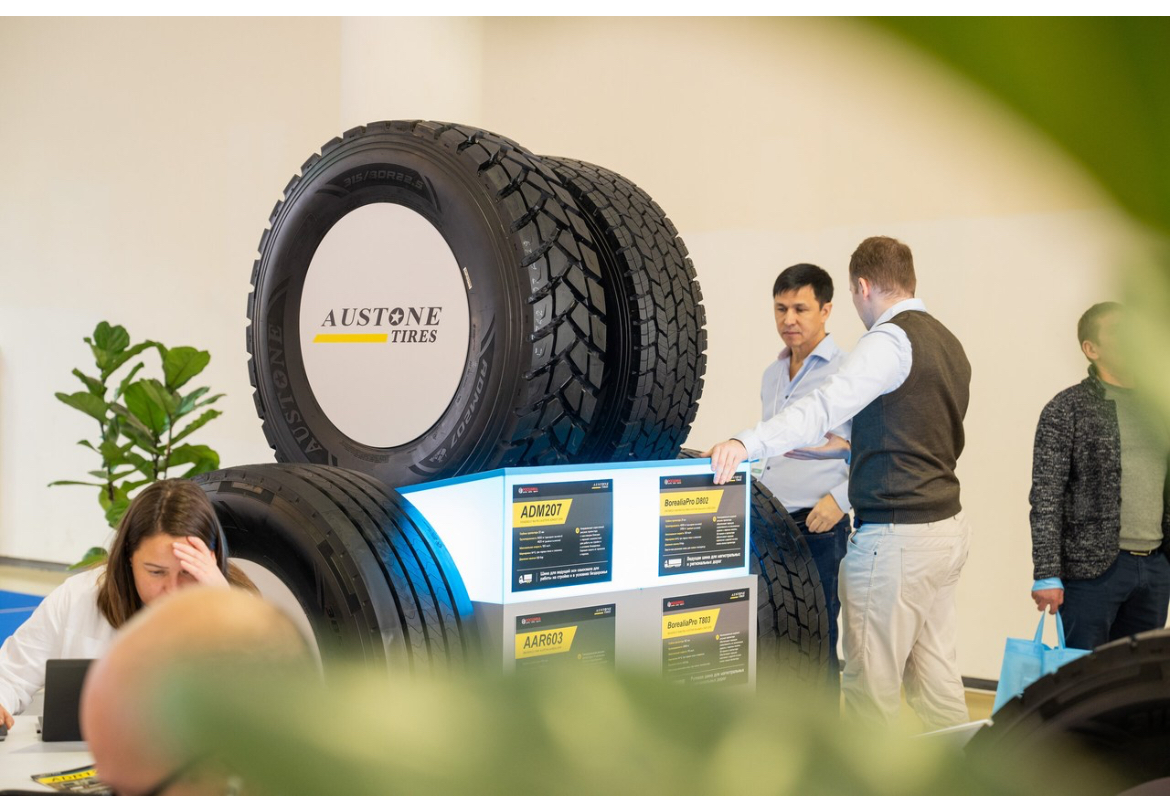 РОСШИНА совместно с  AUSTONE успешно представили новинки на выставке КОМТРАНС 2024